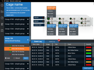RFOptic has launched its unique SNMP/HTML capability, allowing customers to monitor and manage RF Optic modules and systems remotely