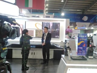 RFOptic booth at Vietnam Defence Expo 2024 showcasing optical solutions