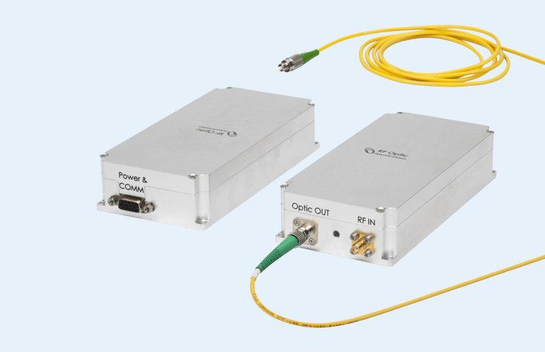 RFOptic has launched its high frequency links with ultra-low spurious level for RADAR and EW applications